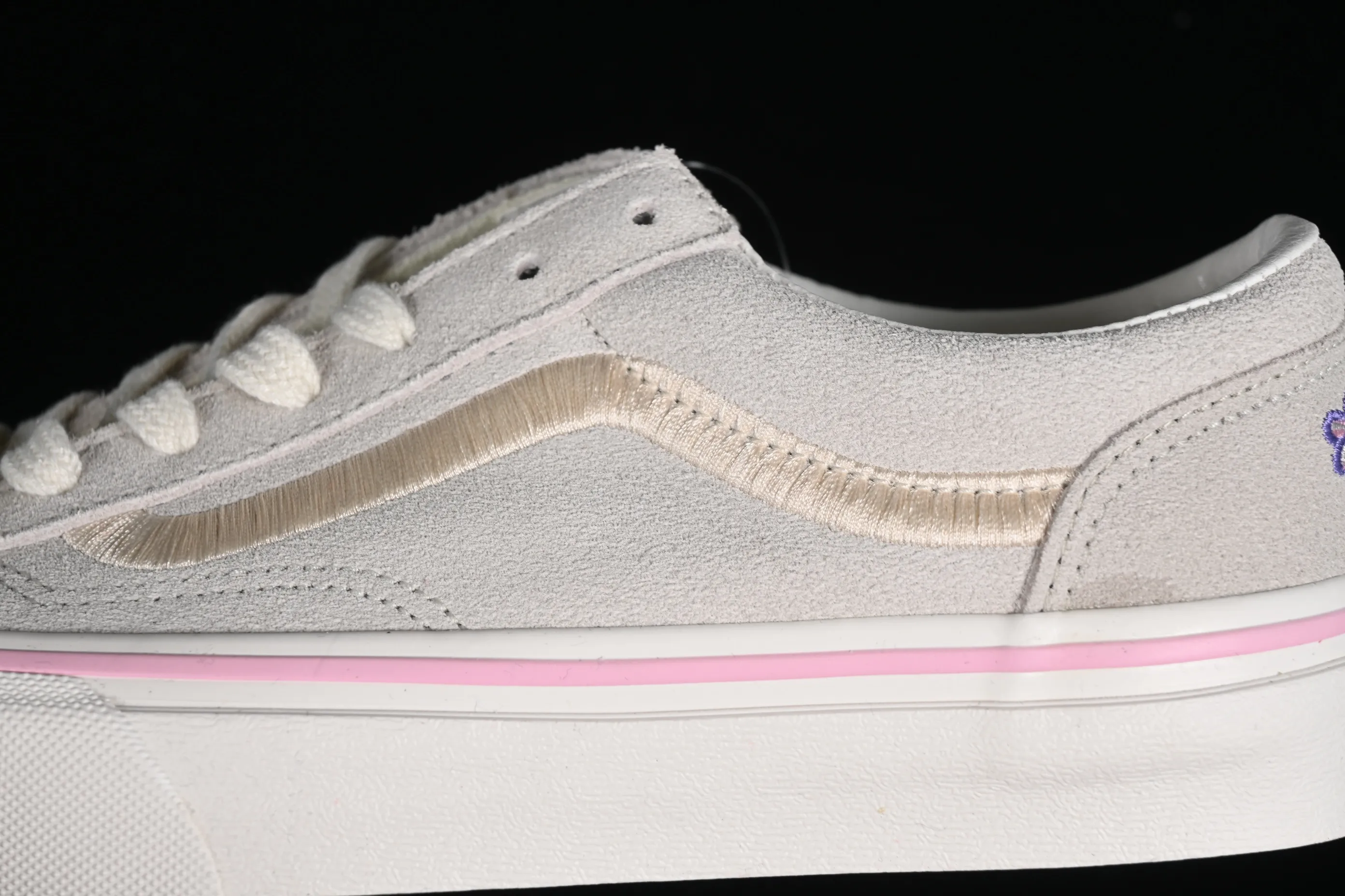 All categories Vans Vans series Vans Low Vans low-top Vans Style 36 Vans high-end branch line off-white embroidered low-top casual skateboard shoes VN000CRPGRN